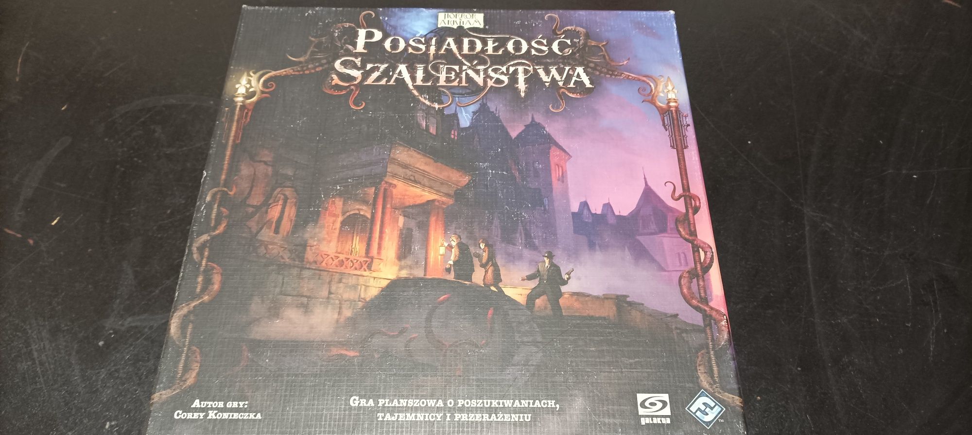 Gra Posiadłość Szaleństwa PL ( 2011), 1 edycja ) H.P. Lovecraft