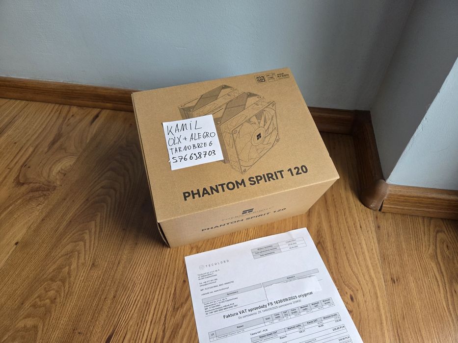 Chłodzenie Procesora Thermalright Phantom Spirit 120 2x120mm-Nowe + GW