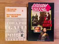 Pack 2 livros - Graham Greene (portes grátis)