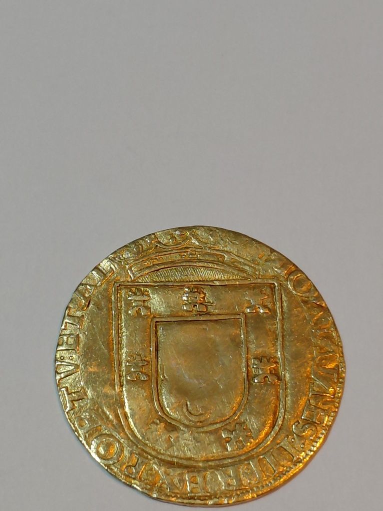 Moeda Sao Vicente [1000 Reais)D.Joao III 1521/57 Ouro