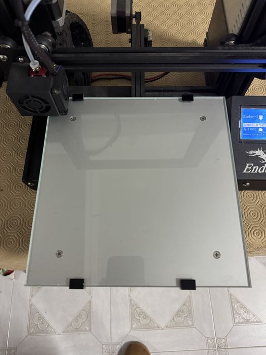 Creality Ender 3 com mesa de vidro
