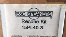 B&C recone 15PL40-8
