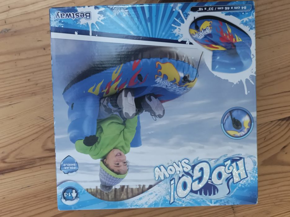 Ślizg dmuchany dla dzieci