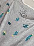 T-shirt S M Primark Print Kaktusy Bawełna