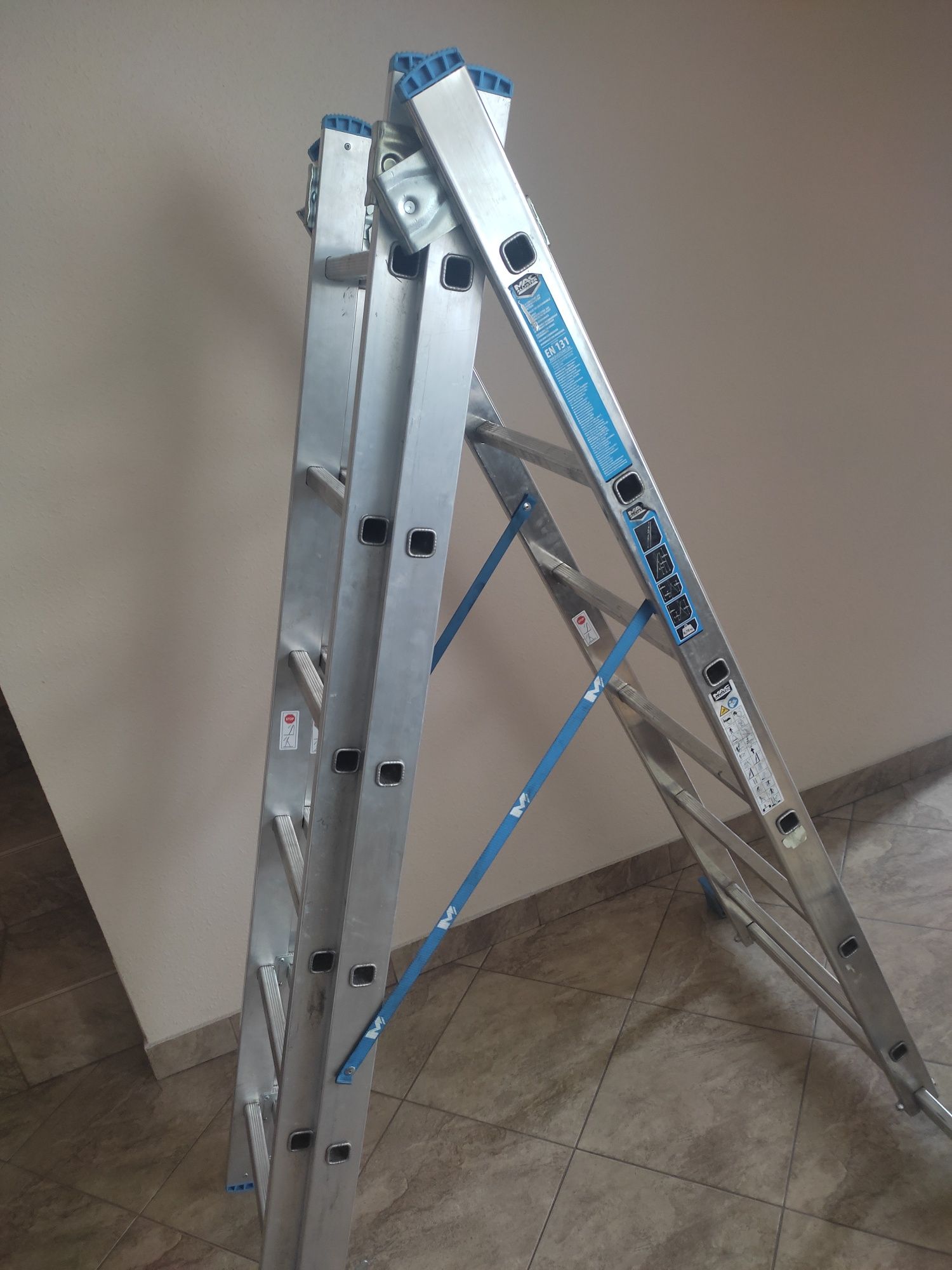 Drabina aluminiowa 3x6