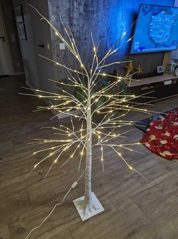 Dekoracyjne drzewko ! Choinka Brzoza ! okazja Boże Narodzenie