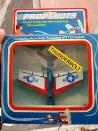Plane PROPSHOTS MARX TOYS HONG KONG 1975 vintage toy