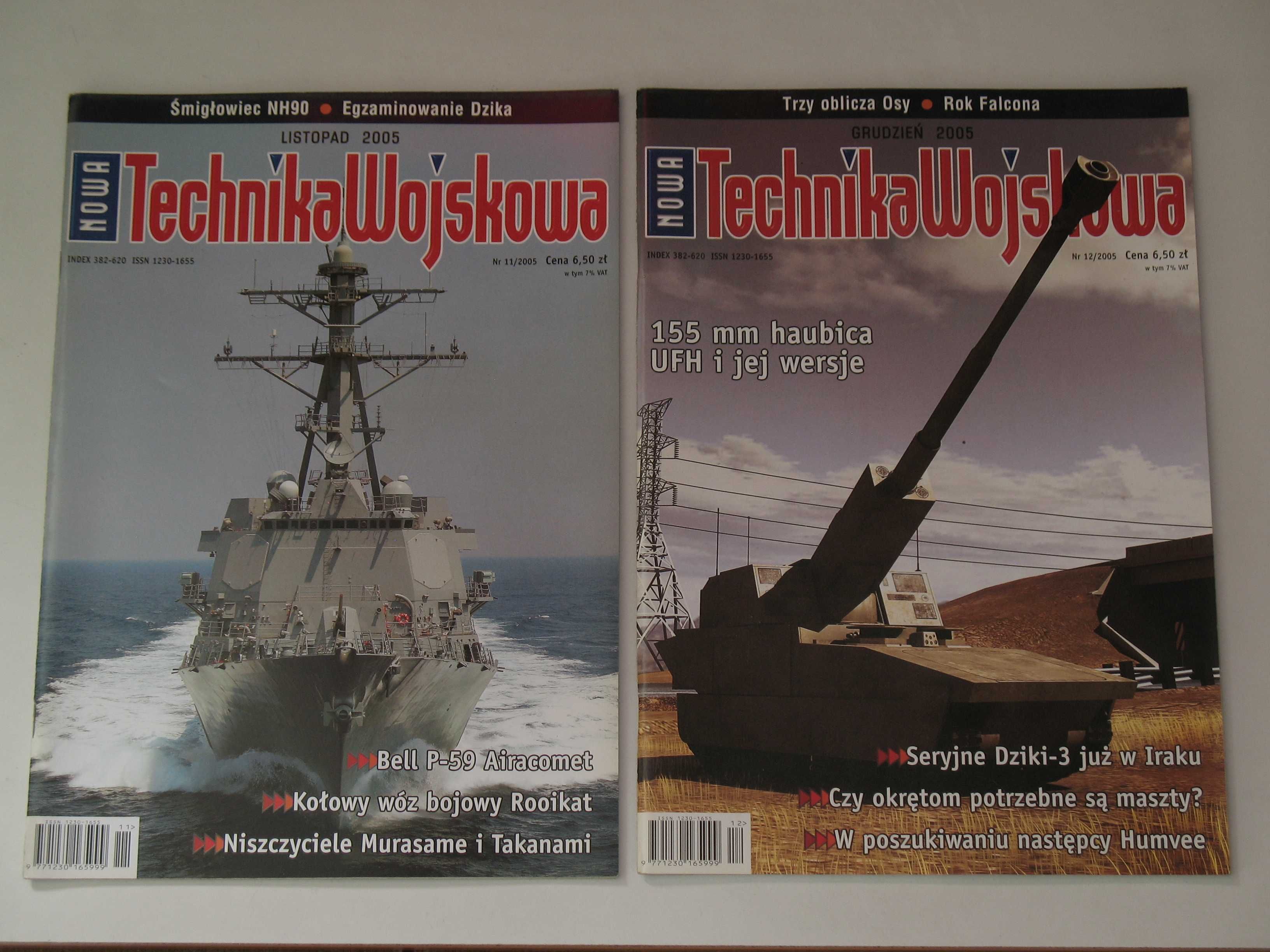 Technika Wojskowa kompletny rocznik 2005 12 numerów