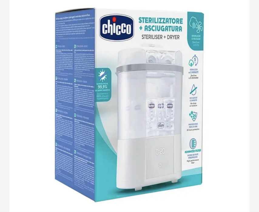 Esterilizador de biberoes chicco