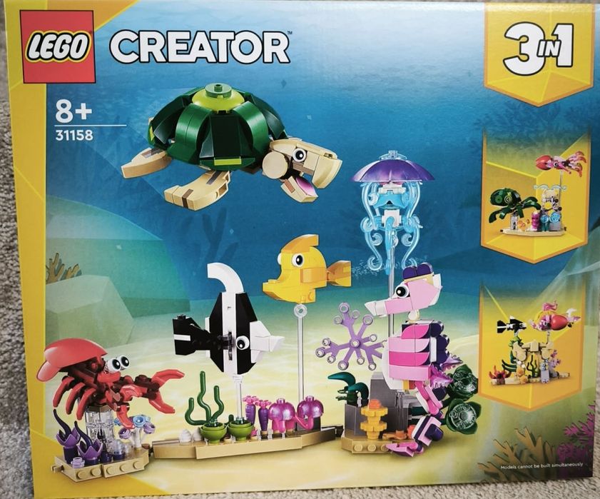 LEGO Creator 3w1 Zwierzęta Morskie