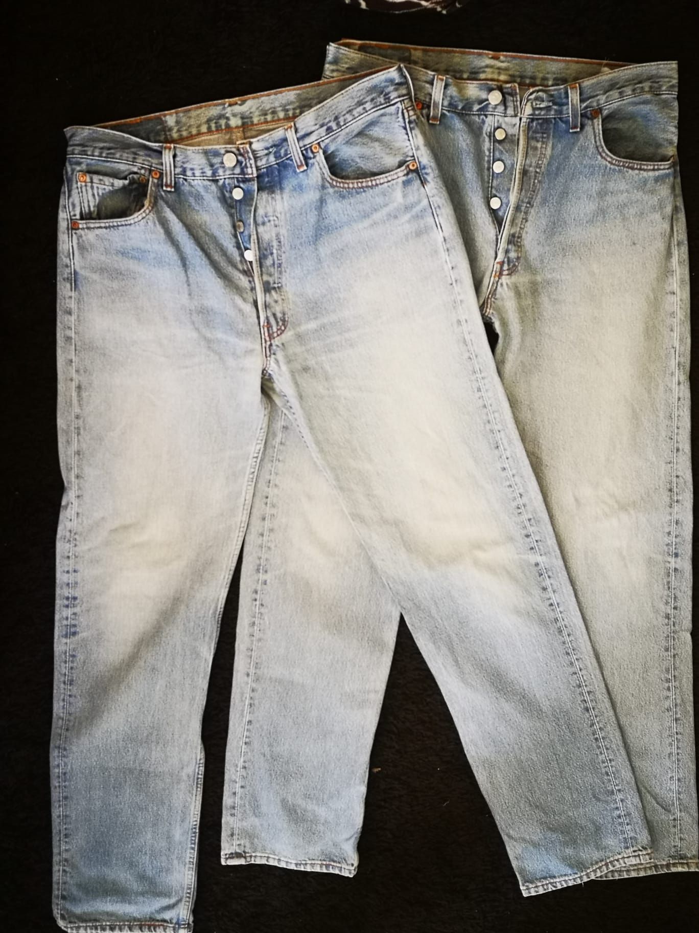 2x Calças Levi's 501 homem originais