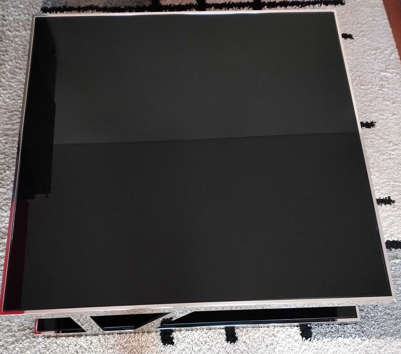 Mesa de centro cromada