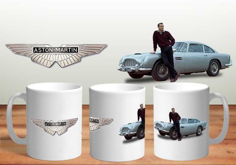 Kubek 330 mil z nadrukiem Aston-Martin