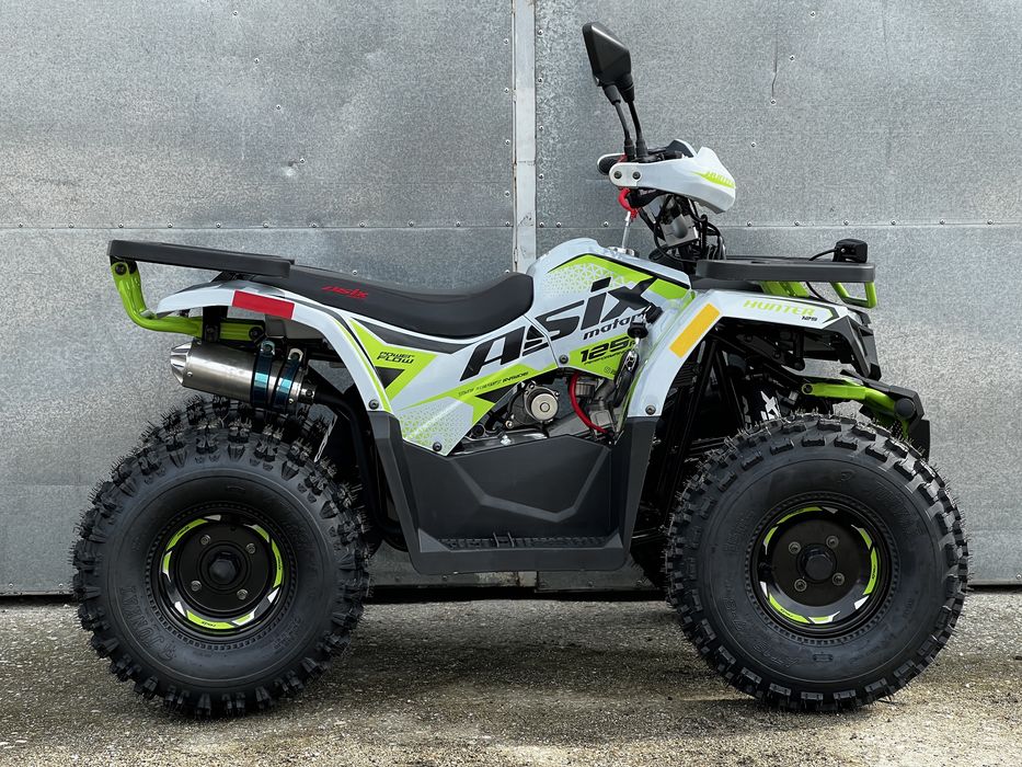 Quad ASIX Hunter Pro 125 1+1 Full Led Kola 8” Licznik 2025r Nowy Model
