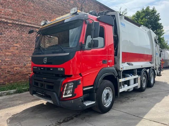 Volvo FMX*420*6X2*JOAB*1KOMORA  Euro 6,oś skrętna