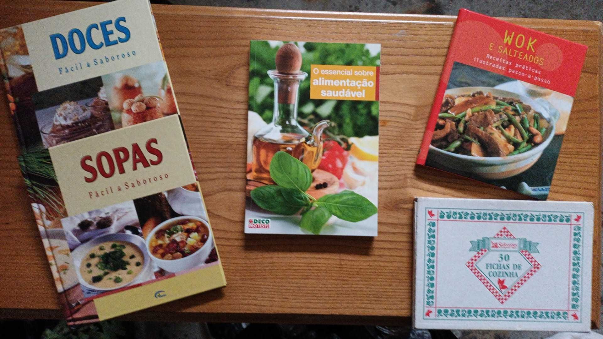 Livros Culinária (conjunto)