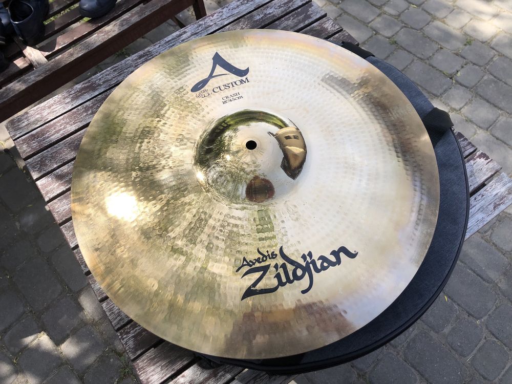 Talerz Zildjian A Custom Crash 18” - perkusja