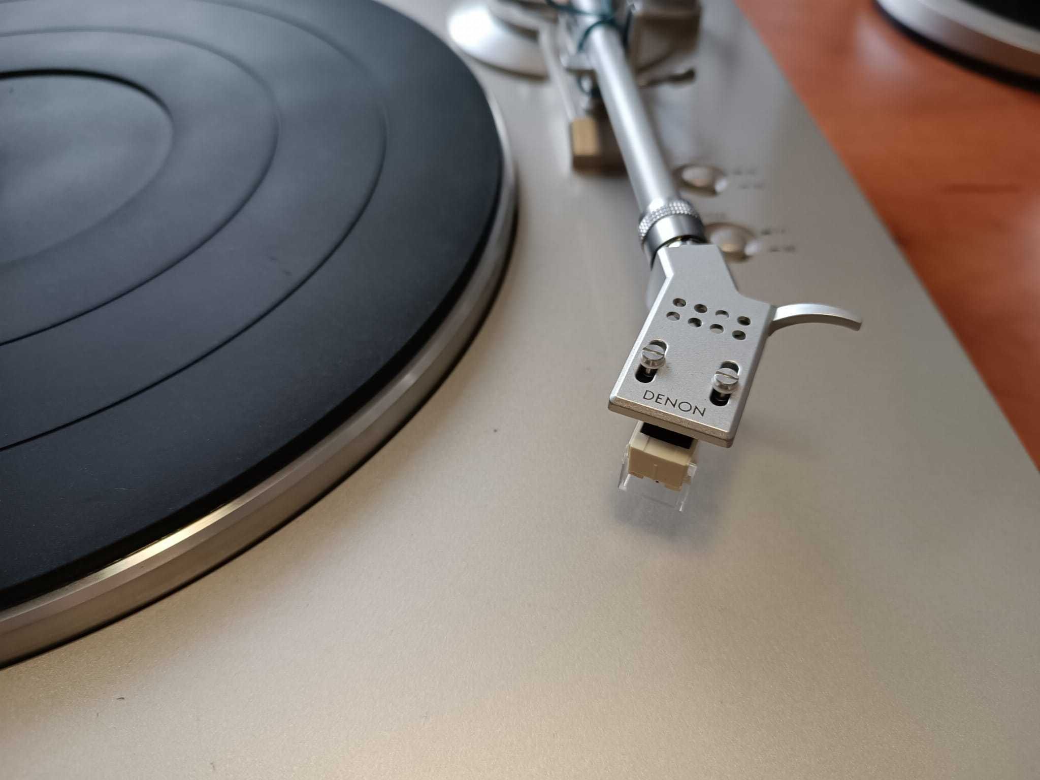 Gramofon DENON dp-300f srebrny outlet