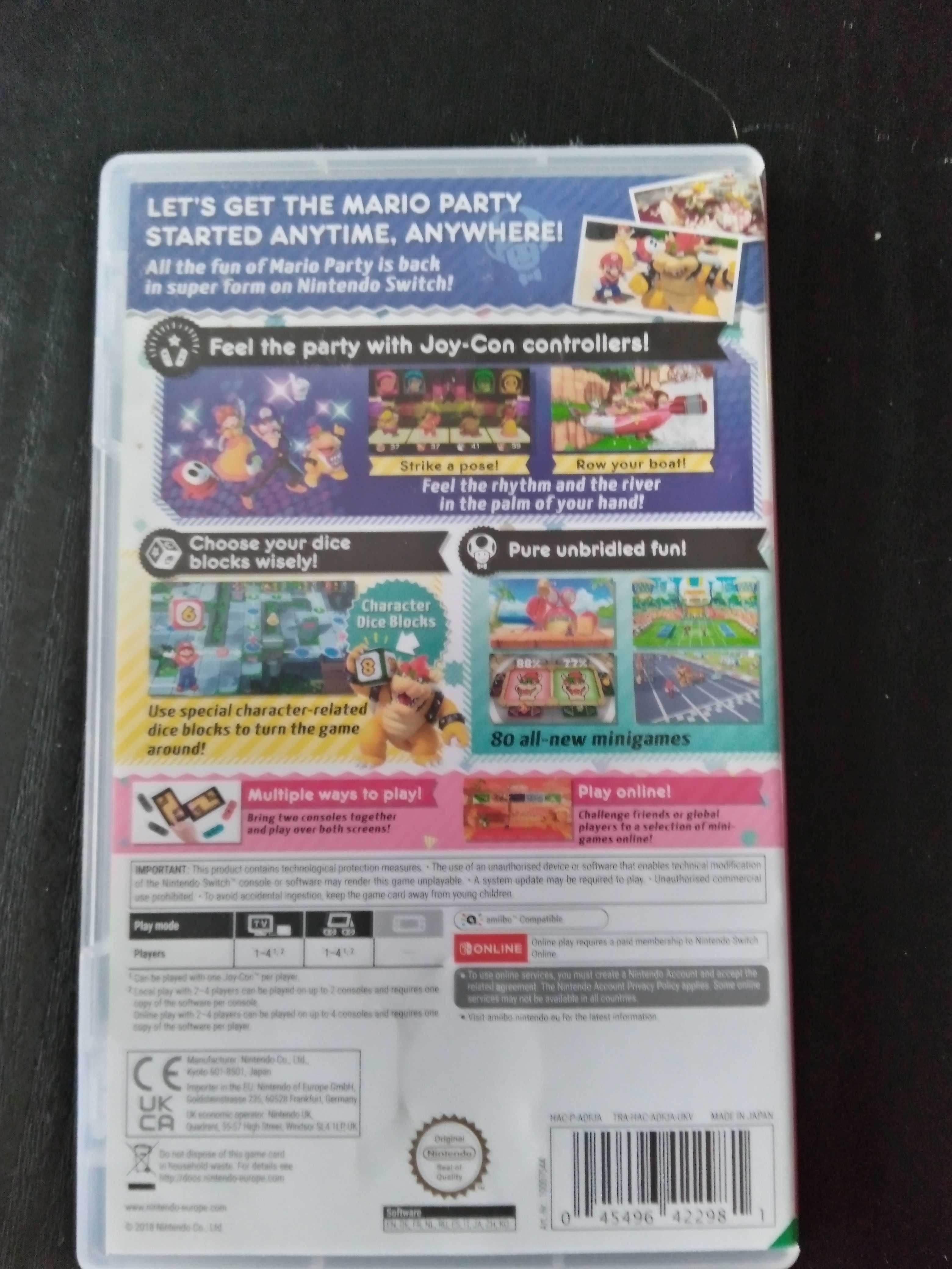Nintendo switch Super Mario Pary