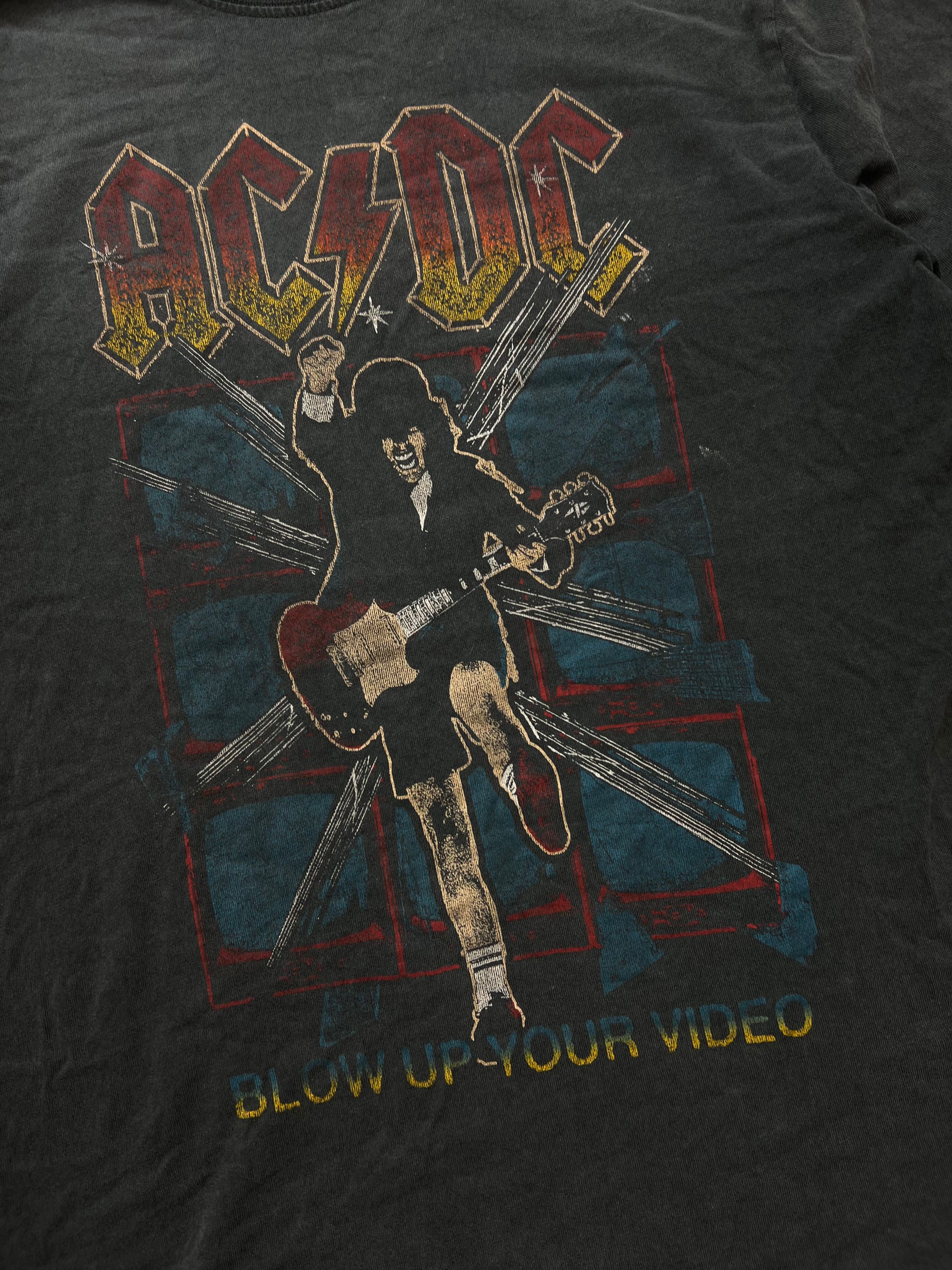 Tshirt koszulka AC/DC 30 years blow up-your video