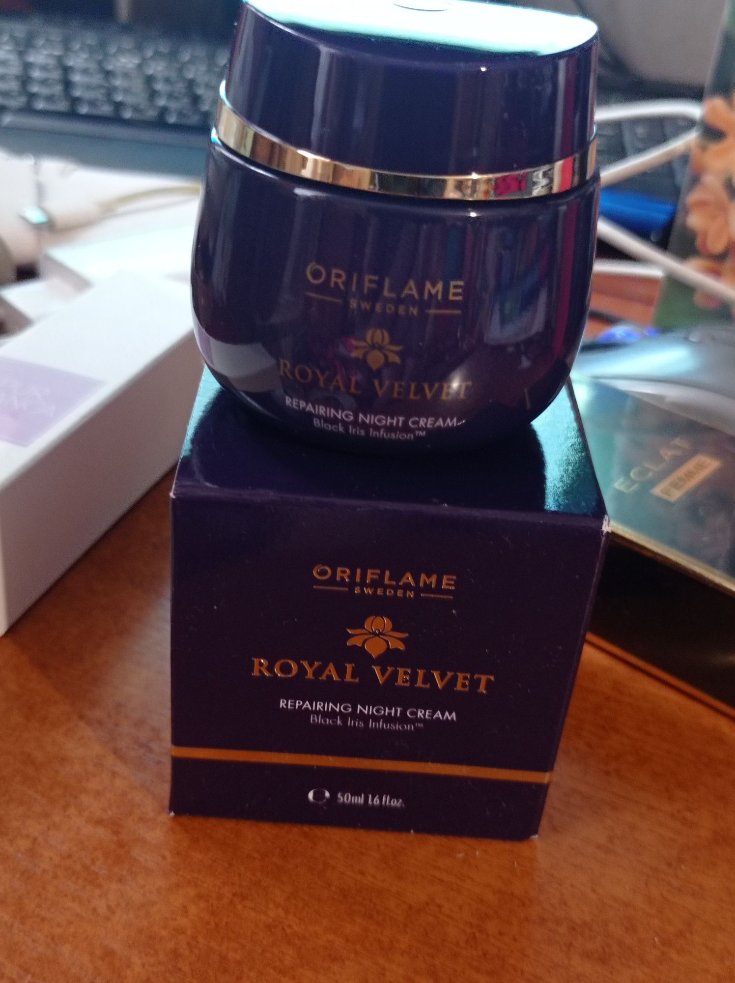 Royal velvet Oriflame ночной крем