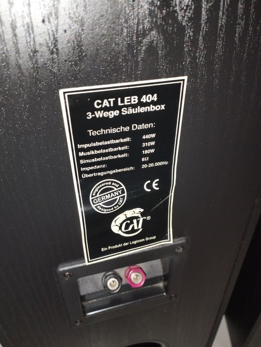 Колонки CAT LEB 404 Germany