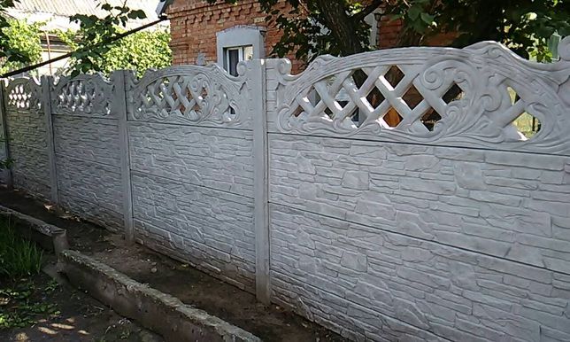 бетонный забор тульчин