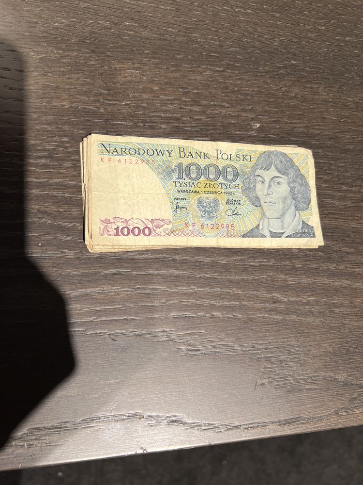 Banknoty PRL różne lata