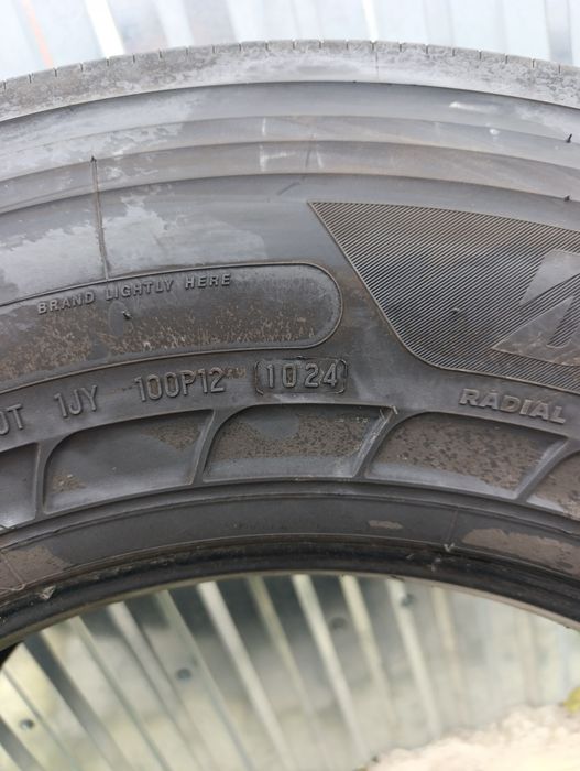 Шини 315/70R22.5 Bridgestone (руль)
