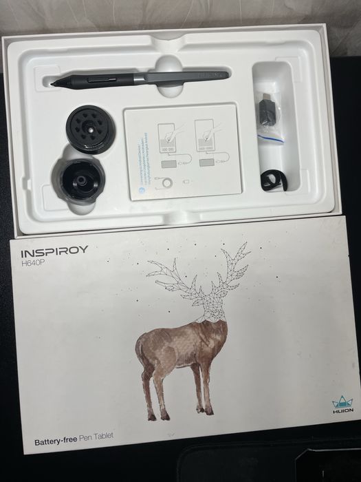 Графічний планшет huion h640p