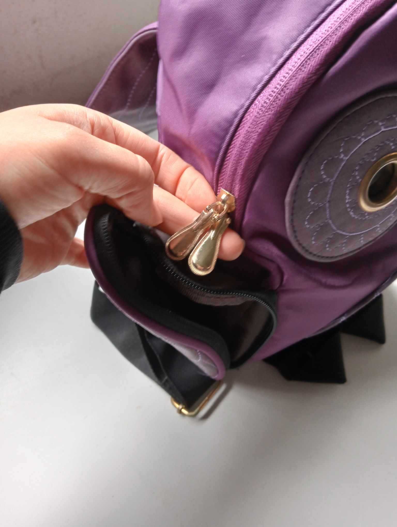 MCH_002 | Mochila para Criança em formato Coruja | 1 fecho estragado