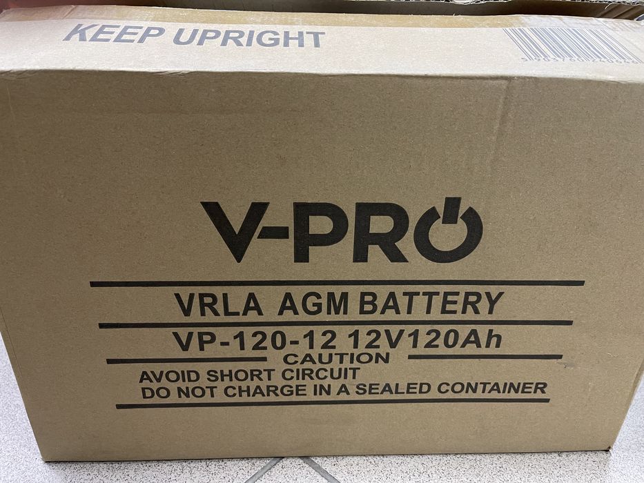 Акумулятор VOLT AGM VPRO 12V 120 Ah