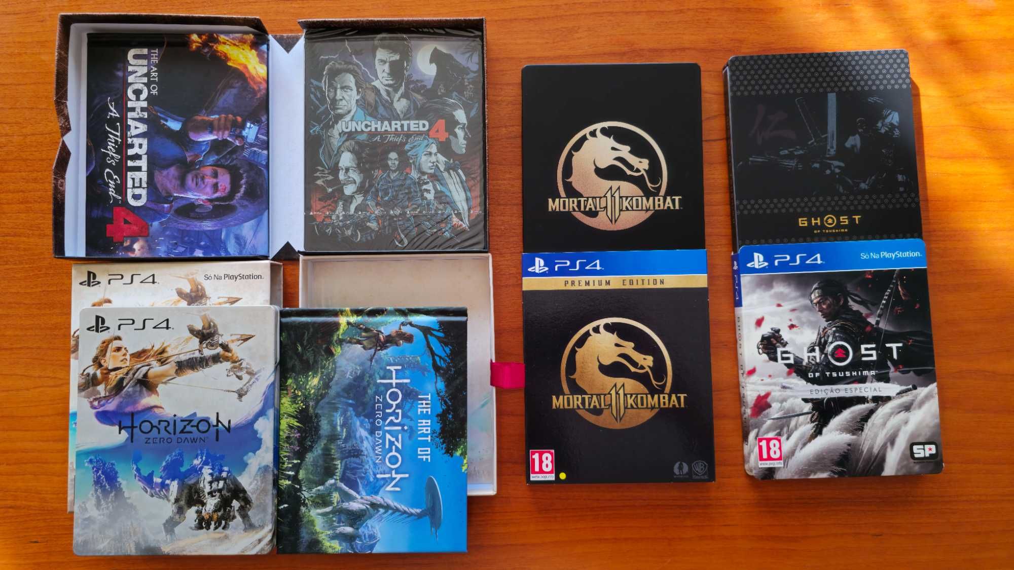 PS4 Limited Editions / Collector's Edition / Steelbooks / Jogos
