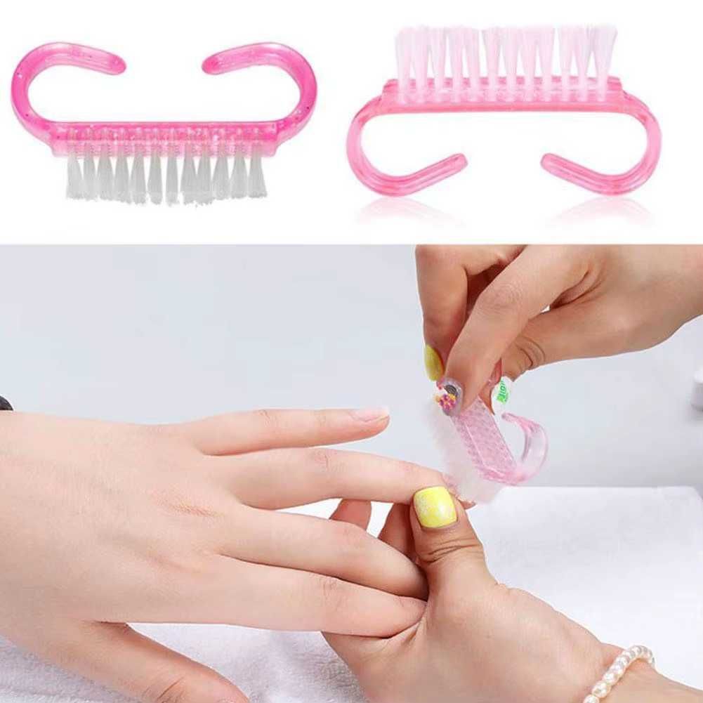 Szczoteczka do odpylania oczyszczania paznokci manicure pedicure