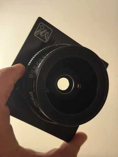 lente schneider kreuznach super angulon 90mm f8 grande formato 4x5