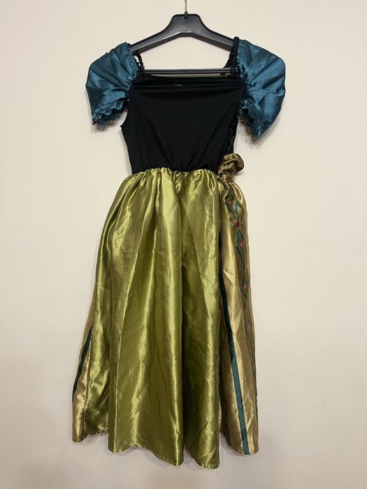 Strój przebranie Kraina lodu Anna rozmiar 122-128