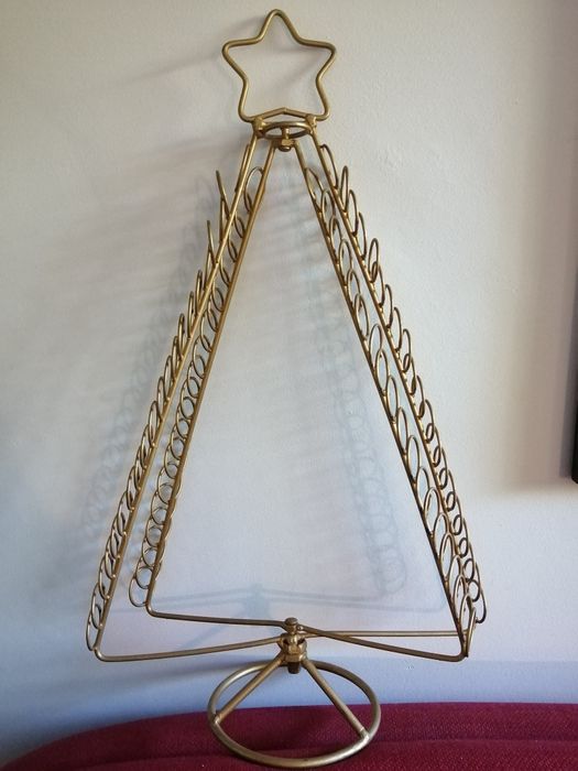 Wieszak ekspozytor na biżuterię metalowa choinka