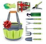 Hortem Garden Tools - 9-częściowy zestaw narzędzi ogrodowych