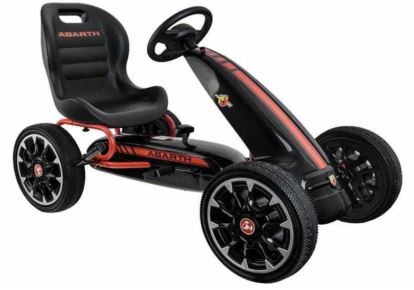 Gokart ABARTH Czarny Koła EVA/tylko wysyłka