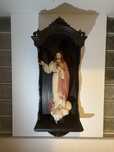 Estatueta Sagrado Coração de Jesus com Altar