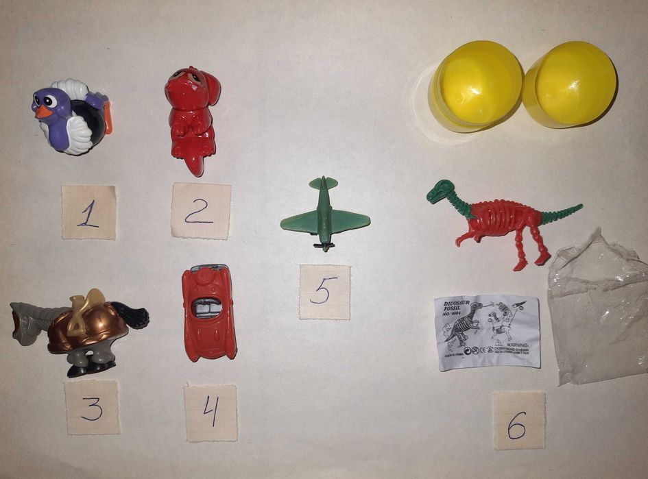 Іграшки з Кіндера, картки: Сільпо (Льодовиковий період 4), АТБ (ARENA)