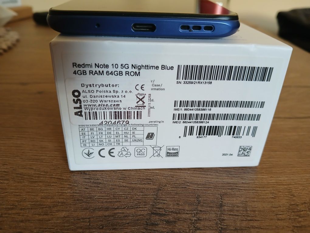 Xiaomi Redmi Note 10 5G