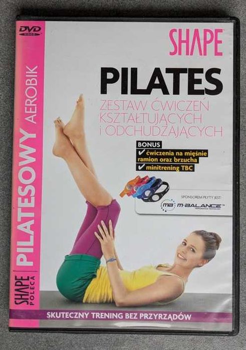 Pilates DVD Zestaw ćwiczeń Shape