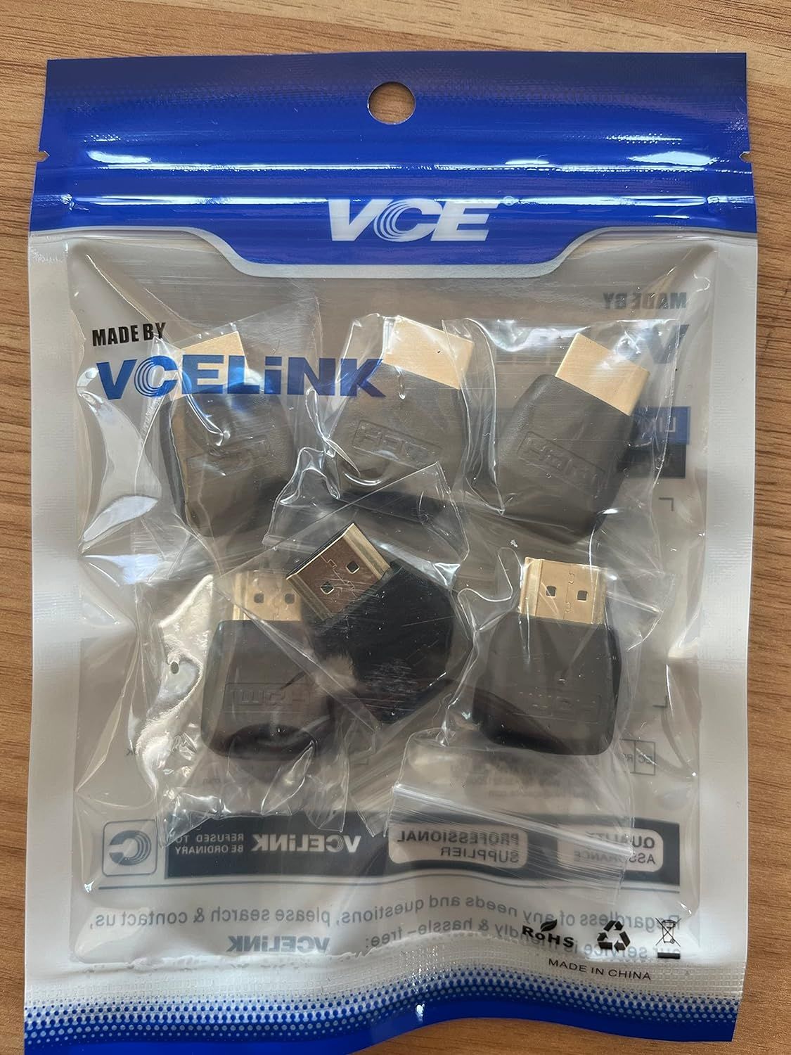 vce 6 szt hdmi adapter kątowy hdmi