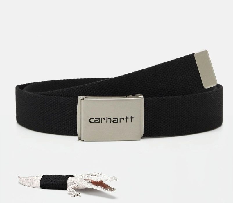 Pasek do spodni carhartt 120cm czarny