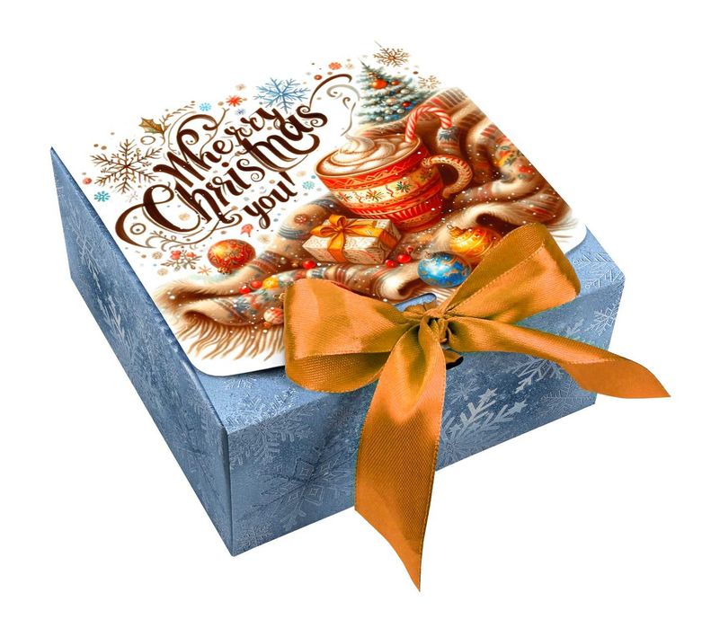 Набори з новорічними солодощами для дітей та дорослих оптом