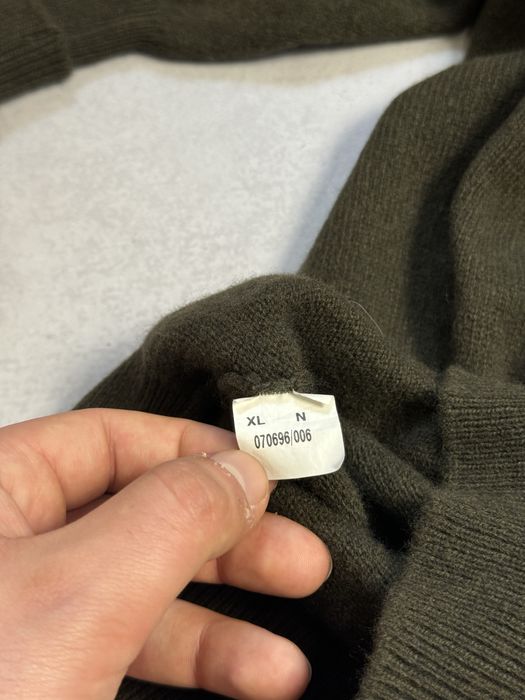 Шерстяной свитер Barbour made in Scotland мужской винтажный (оригинал)