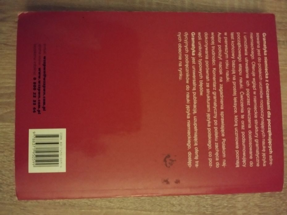 Gramatyka niemiecka z ćwiczeniami Stanisław Bęza