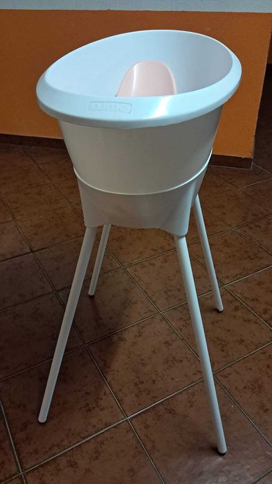 Banheira Luma Babycare + Assento Rosa | Como Nova | Oeiras