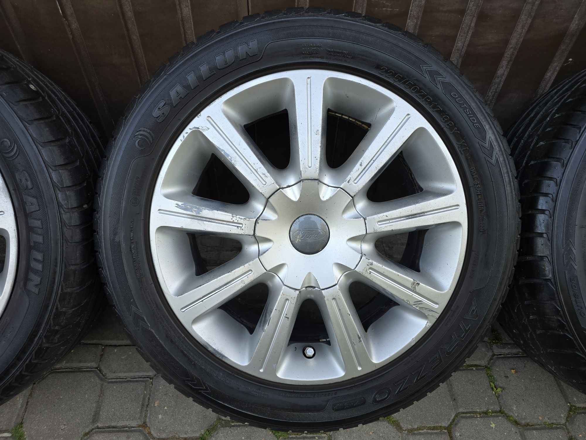 Felgi z oponami 225/50R17 Ford Galaxy 5x108  C-Max S-max Kuga Mondeo